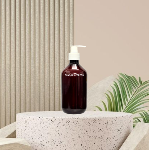 Sản phẩm Chai dầu gọi 500ml cổ cao