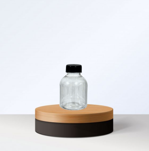 Sản phẩm Chai trà sữa miệng rộng lùn 330ml